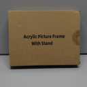 ESSDIAR 5x7 Inches Magnetic Acrylic Clear Photo Frame with Stand (3 Pack)