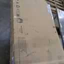 MilleLoom Vanity Desk with Stool and Charging Station, White Vanity Set with Mirror & Lights, 3 Lighting Colors, Large Makeup Table for Bedroom Dressing Room