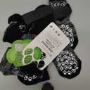 EXPAWLORER 6Pcs Anti-Slip Dog Socks to Prevent Licking Paws,Dog Shoes for Hot Pavement,Dog Booties Traction Control on Hardwood Floor,Boots & Paw Protectors, for Puppy Small Medium Large Senior Dogs (Grey)