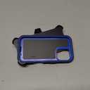 Phone Case for iPhone 16 Case with Belt Clip, Defender for iPhone 16 Case with Stand, [Compatible with MagSafe] 3-Layer Heavy Duty Rugged Military Grade Protection Cover for iPhone16 case (Navy+Blue)