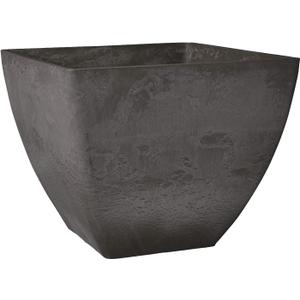 PSW Arcadia Garden Products FB40DC Simplicity Square, 16 x 16 x 13, Dark Charcoal, 16 by 16 by 13-Inches