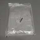 60 Pcs Dry Cleaning Bags, 35.4 x 23.6 In Clear Plastic Garment Bags for Coat Shirt Dust-Proof Clothing Storage Bag for Home, Dry Cleaners, Travel