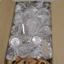 Baderke 24 Pack 3.35'' Plastic Plant Propagation Stations with Hole Lid Planter Vase Clear Propagation Jars with Thank You Tags for Plant Lover Gifts for Women Office Home Garden