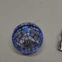 Flying Orb Ball 2025 Upgraded Hand Controlled Flying Spinner Ball with RGB Led Lights Boomerang Spinner 360Rotating Soaring UFO Mini Orb Drone Toy Safe for Kids Adults(Blue)