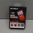 DIYSELF Multimeter, 4000 Counts Auto-Ranging Multimeter Tester, Non-Contact Volt Meter, Digital Multimeter for DC/AC Voltage, Capacitance, Resistance, Continuity, Voltage Meter, Capacitor Tester