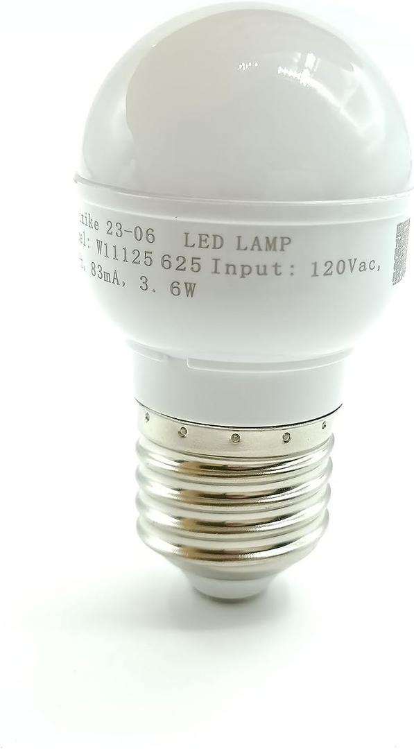 for Whirlpool Refrigerator Freezer LED Light Bulb W11125625 W10820003 W11216993 4396822 Replacement
