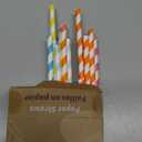 Paper Straws Use Unique Seulement 75ct