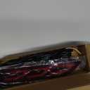 Rear Bumper Reflector Fog Brake Driving Tail Turn Signal Light Red Amber LED for Honda CRV 2007 2008 2009 Plastic Red Lens 1 Pair Durable Material