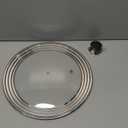 Pan Lid Fits 11, 12 & 13 Inch Cookware, Universal Lid for Pots, Pans and Skillets,Replacement Frying Pan Cover with Tempered Glass Top, Stainless Steel Cast Iron Skillet Lids - Heat Resistant Handle