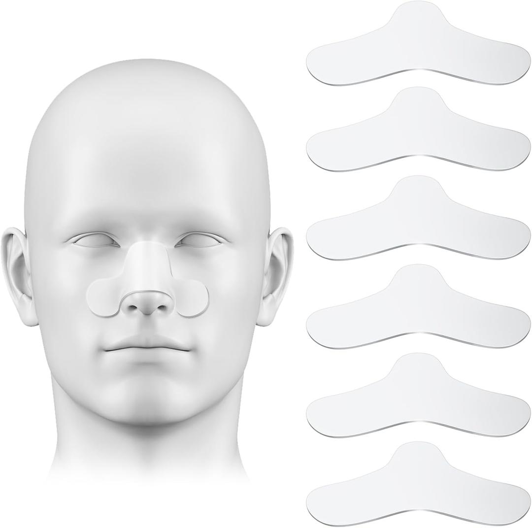 6 Pack Gel Nasal Pads for CPAP Mask, Comfortable Nose Pads for CPAP, Accessories for CPAP Machine