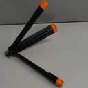 4 in 1 Selfie Stick Floating Hand Grip Tripod for Most Action Camera - As Waterproof Extendable Selfie Stick Monopod Pole Floating Hand Grip Tripod Stand, Black & Orange
