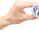 Rain Boot ShoeCover Waterproof Transparent XL (Black)