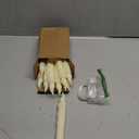 Floating Candles with Magic Wand Remote - 12 Pack Ivory Battery Operated Flickering Hanging Flameless LED Candle Lights,Realistic Taper Candles with String for Halloween,Christmas,Windows,Ceiling