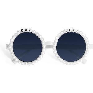 Birthday Party Bday Girl | Bday Crew Sunglasses Set of 4 | Fun Birthday Accessories & Party Favors for Girls and Women