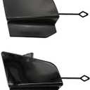 Front Towing Hook Hole Cover Compatible with BMW X3 X4 iX3 G01 G02 G08 2022-2024 Front Bumper Trailer Cover 51115A477A0 (Black)