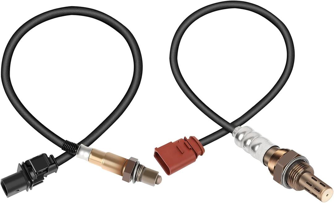 O2 Oxygen Sensor Upstream and Downstream 234-4808 234-5107 Compatible with for Audi A3 2006-2013 for Audi A4 2005