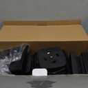Davinci Lighting Renaissance Solar Outdoor Post Cap Lights - Includes Bases for 4x4 5x5 6x6 Posts - Bright LED Light - Slate Black (4 Pack)