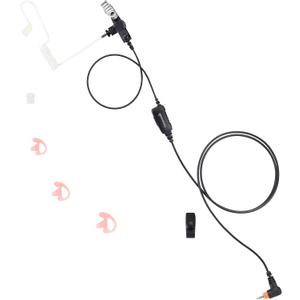 commountain SL300 SL3500e Earpiece with Mic Compatible for Motorola Radios TLK-100 TLK-110 SL-300 SL7550 SL7550e SL-3500e TLK100 TLK110, Acousic Tube Headset