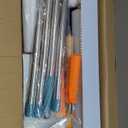 Complete Self Leveling Cement Tool Kit, Professional Epoxy Floor Kit Tools with Spiked Roller with Splash Guard, Spike Shoes, Paint Roller, Trowel, Scraper & Extension Pole