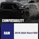 2 inch 6x5.5 Wheel Spacers for 2019-2026 Ram 1500, 6 Lug 6x139.7mm Wheel Spacer for Ram 1500 with 14x1.5 & 77.8mm
