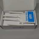 WiFi Extender Signal Booster,WiFi Extender Supports 105 Devices, 1.2Gbps Home Signal Booster,Dual Band 5GHz/2.4GHz, WiFi Booster Up to 12880 Sq.ft, EasyMesh Compatible, One Ethernet Port (white)