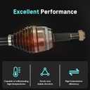 Front CV Axle Compatible with Camry Highlander 2001-2009
Driver Passenger Side 66-5245 66-5247 FWD
