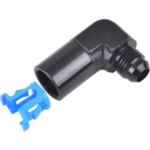 EVIL ENERGY 6AN Male to 3/8" SAE Quick-Disconnect Female Push-On EFI Fuel Rail Fitting