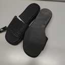 Athlefit Women's Slip On Platform Sandals Casual Bohemia Open Toe Summer Beach Flatform Slide Sandals, Size 10