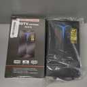 2026 TV Antenna Indoor Outdoor, 3200+ Miles Long Range for Local Channels, HDTV Antenna with Inline Amplifier for Smart TV - Clear Reception for 8K 4K 1080P, 26ft Cable (Medium, Black)