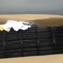 Tongmo 2 ft x 100 ft Black PVC Coated Welded Wire Fence, 16GA Garden Chicken Wire Fence Roll, Mesh Size 2" x 4" Hardware Cloth, Ideal for Yard Protection and Poultry Netting