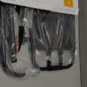 Stander EZ Adjust Bed Rail, Adjustable Senior Bedrail and Safety Assist Railing for Elderly Adults with Organizer Pouch, ASTM Safety Approved Guard-Rail, Black