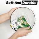 Artoid Mode Necklace Clover Shamrock St.Patrick's Day Kitchen Dish Towels, 18x26 Inch Farmhouse Holiday Spring Decoration Cleaning Set of 2