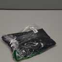 Women Crop Top Overbust Sexy Lace Up Bustier Slimming Body Shaper Short Torso Corselet (Medium, Black)