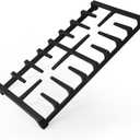 WB31X27150 Cast Iron Burner Grate Replacement for GE Stove Parts JGBS66REKSS JGB700SEJ4SS JGSS66SEL1SS JGSS66SEL3SS, WB31X24737 Center Burner Grate Surface Cooktop for General Electric Gas Range Parts