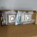 Ivilon Drapery Treatment Window Curtain Rod - Square Design 1 1/8 Rod. 48 to 86 Inch. Satin Nickel