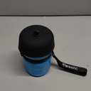 esotc Dog Water Bottle, Portable Water Dispenser with Bowl, Leak Proof Pet Travel Squeeze Bottle, Puppy Essentials Dog Stuff Accessories for Outdoor Walking, Hiking, Camping (18 Ounces, Blue)