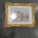 Funly mee Vintage 11x14 Picture Frame Antique Gold Photo Frame for Tabletop & Wall Mounted