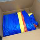 Intex Inflatable Colorful Jump-O-Lene Castle Bounce House, for 2 Kids Ages 3-6 - Large Blow-Up Indoor Outdoor Children's Bouncer Jumper Playhouse