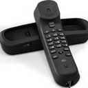 VTech CD1113 Corded Phone for Home Office - Easy-to-Use Telephone with Caller ID/Call Waiting, 13 Speed Dial Keys, No AC Power Required, Flash, Volume Control, Hearing Aid Compatible,Wall-mount, Black