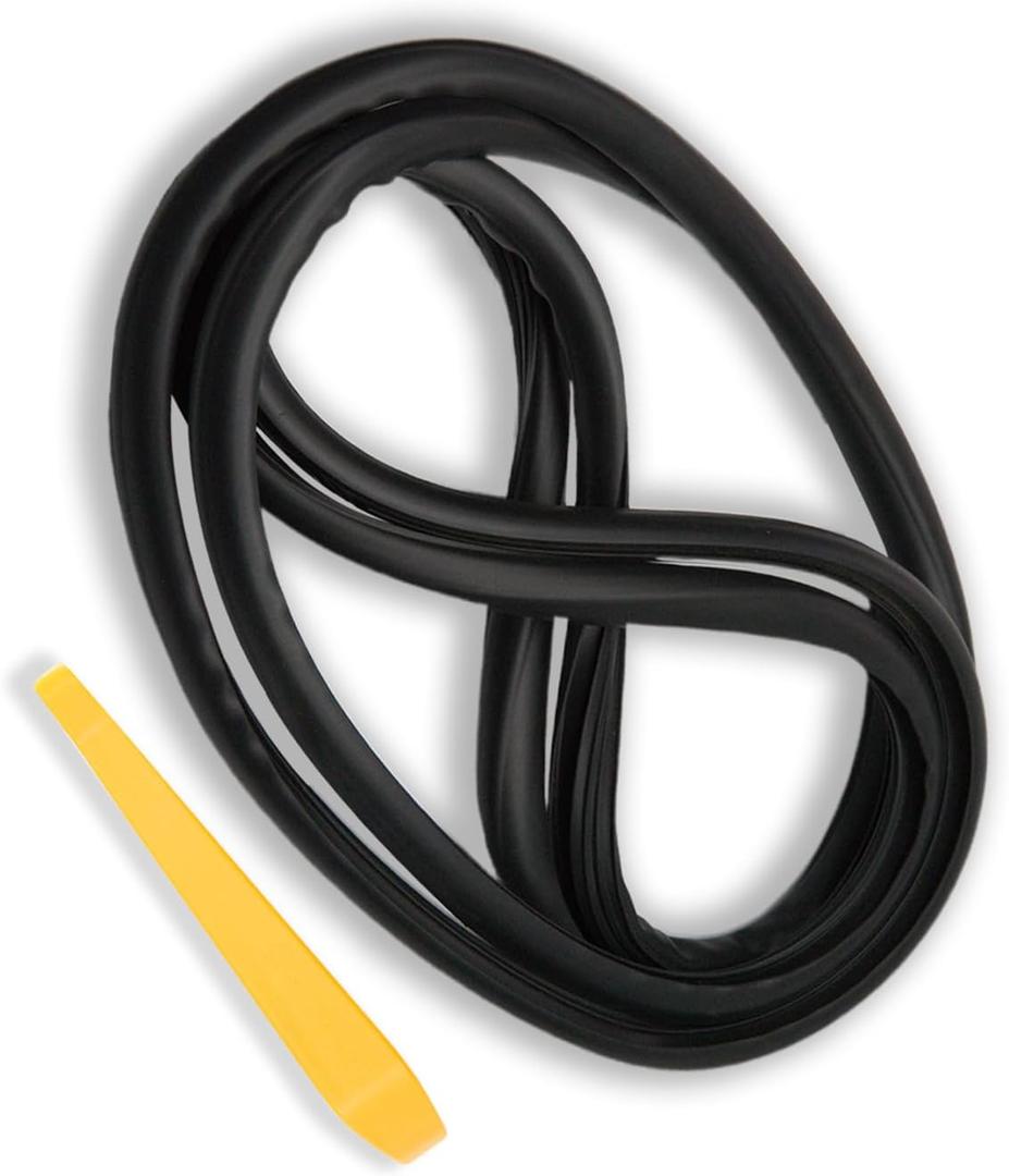 Sunroof Glass Seal Weatherstrip Seal Fit for Ford F150 2001-2014 F250/F350/F450 2003-2016 F550 2003-2007 Expedition 1997-2017 Fit for Lincoln Navigator 1998-2017, Replace 5L1Z7851884AA