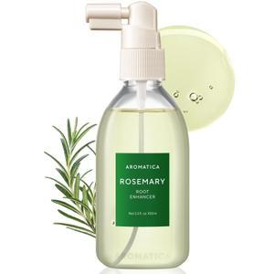 AROMATICA Root Enhancer Rosemary Water for Hair Growth spray | Rosemary hair oil & caffeine & biotin, Korean hair care for hair thinning & loss, free from silicone, paraben and sulfate