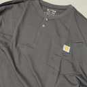 Carhartt Men's Dearborn Loose LS T-Shirt (Gray, 4XL)