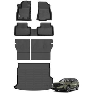 ANBINGO® Floor Mats & Cargo Liner for 2025 2026 Forester Hybrid
Premium/Sport/Limited/Touring (Not Fit Fuel), TPE All Weather Rubber Mats Custom for Subaru Forester Hybrid - Black
