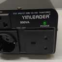 US to EU Travel Adapter,Yinleader 800W EU Voltage Transformer Power Converter(220V to 110V, 110V to 220V)