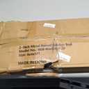 Galvanized Raised Garden Bed,Outdoor Planter Box Metal Patio Kit Planting Bed for Vegetables Flowers Herb,8x4x1ft(2 Pack),Black