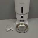 Automatic Cat Feeder with Camera - 5G WiFi Timed Cat Food Dispenser, 1080P HD Video with Night Vision, 1-15 Meals, 1-99 Portions, 2-Way Audio, Keeps Dry Food Fresh, 5L Auto Pet Feeder Also for Dogs (White)