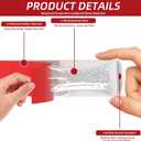 23ft Weather Stripping Door Seal, Silicone Weather Stripping Self Adhesive Door Seal Strip for Door Frame/Window (White 3/8"(W)1/4"T) 23ft(L)