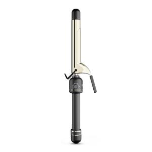 HOT Tools 24K Gold Professional 1" Extended Barrel Curling Iron with Clamp for Bouncy Curls, Faster Styling, Less Damage & Long-Lasting Results