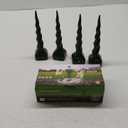 Mole Repellent Solar Powered, 4 Pack Snake Repellent for Yard, Waterproof Ultrasonic Deterrent Stakes, Get Rid for Rabbit, Gopher, Vole, Skunk, Chipmunk, Deer, Groundhog Sonic Spikes for Lawns Garden