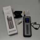 HYVOHEX Tire Inflator Portable Air Compressor, 1 Min Fast Inflation Cordless Bike Pump with Digital Pressure Gauge LED Light, 150 PSI Electric Air Pump for Car Tires, Bicycle, Motorcycle, Ball (Grey)